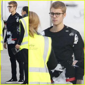 Justin Bieber Wears Funny Disguise in Amsterdam