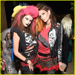 Kaia Gerber Goes Punk Rock For Halloween Party in LA