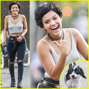 Kiersey Clemons Has the Cutest Co-Star Ever!
