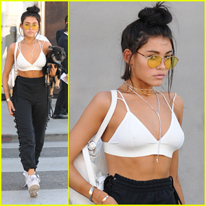 Madison Beer & Puppy Cub Hang Out In LA Together