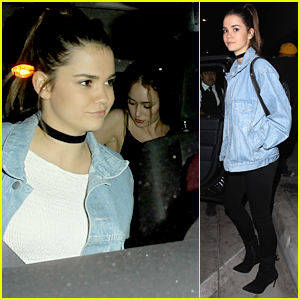 Maia Mitchell Dines Out With Alycia Debnam-Carey in LA