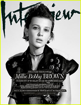 Millie Bobby Brown Reveals Her First Kiss Was With 'Stranger Things' Co-Star!