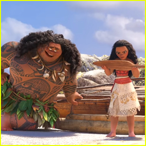 Moana Means Business When Meeting Maui In New Clip From The Film - Watch!