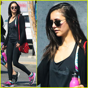 Nina Dobrev Returns from Her Texas Vacation & Hits the Gym!