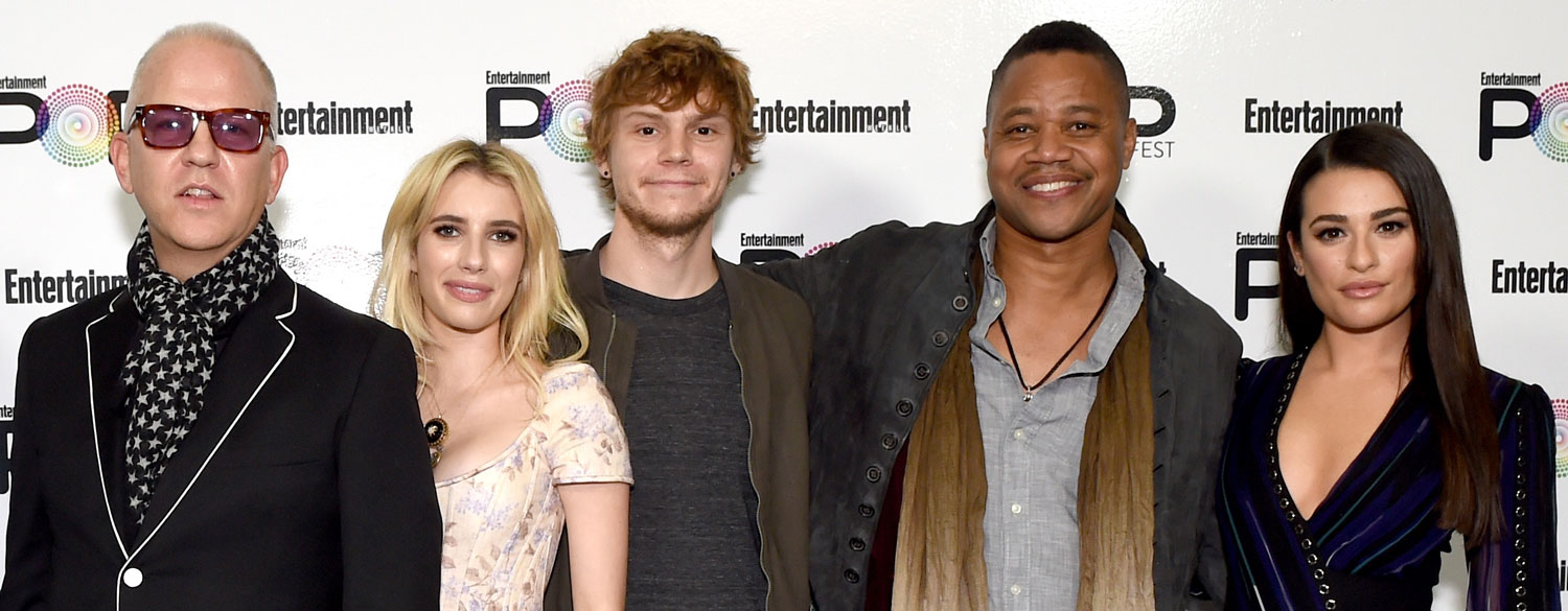 Lea Michele & Emma Roberts Bring ‘Scream Queens’ to EW PopFest!