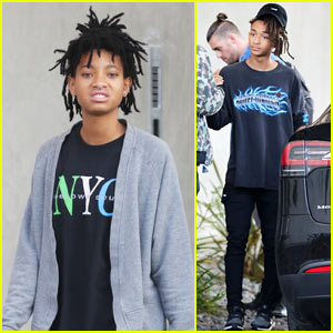 Jaden & Willow Smith Spend the Afternoon with Friends in WeHo