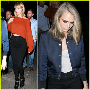 Taylor Swift & Cara Delevingne Hang Out Again in the Big Apple!