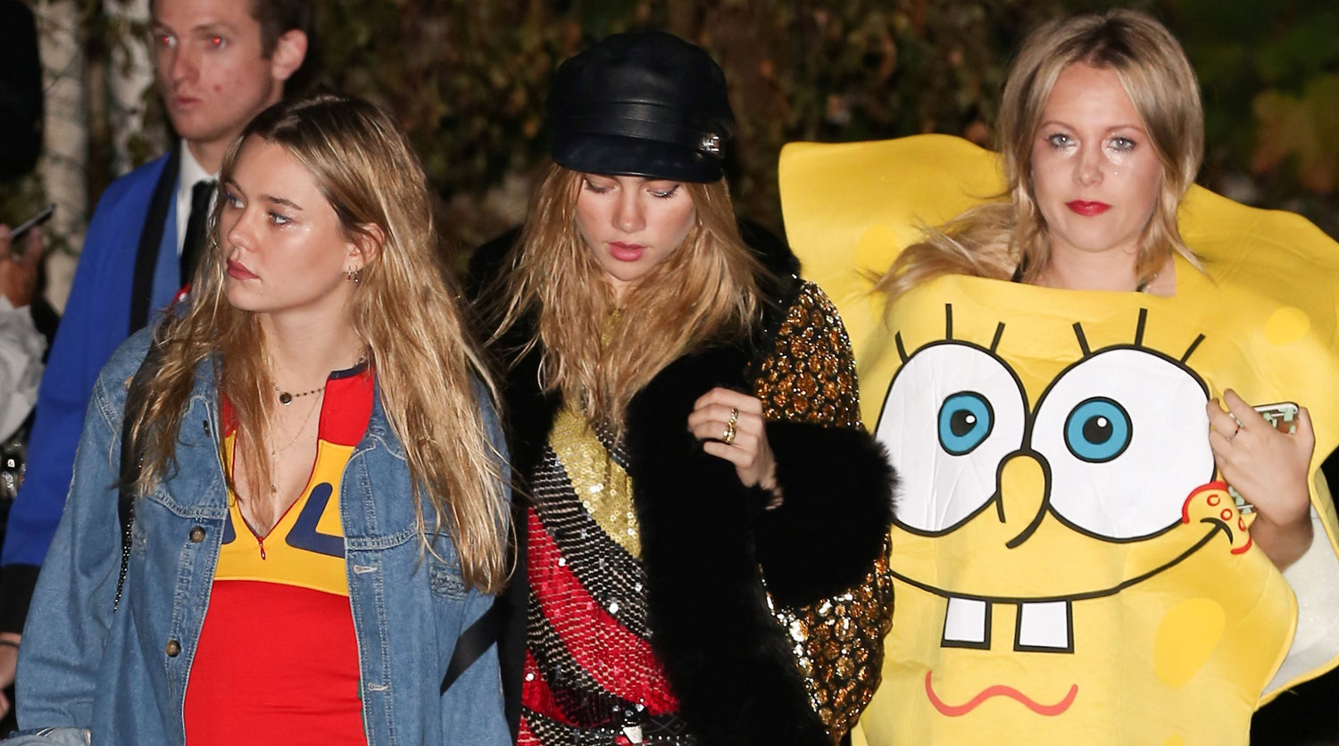 Suki Waterhouse Enjoys Sister Time with Immy for Halloween!