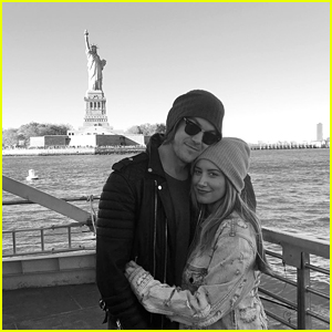 Ashley Tisdale & Hubby Christopher French Become Tourists in NYC