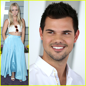 Scream Queens Stars Taylor Lautner & Billie Lourd Step Out For Breeder's Cup Championship