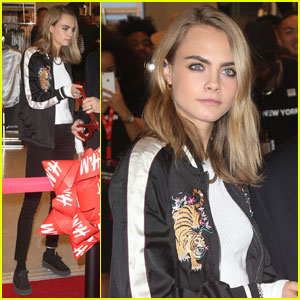 Cara Delevingne Shares Sweet Selfie With Super Cute Pup!