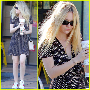 Dakota Fanning Steps Out After Voting in the Election!