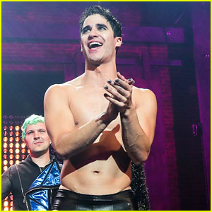 Darren Criss Goes Shirtless for 'Hedwig' Opening Night in Hollywood!