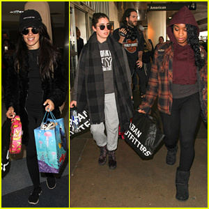 Fifth Harmony Arrive Back In LA Ahead of Friday's Jingle Ball!