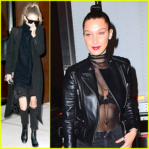 Gigi & Bella Hadid Step Out Separately in New York City