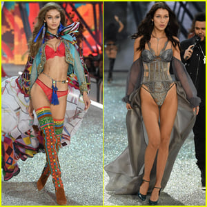 Gigi & Bella Hadid Bring Some Sister Power to the Victoria's Secret Runway