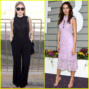Holland Roden & Camilla Belle Look Chic at Breeders' Cup 2016