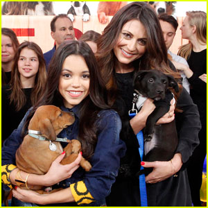 Jenna Ortega Cuddles Cute Puppies on 'GMA'!