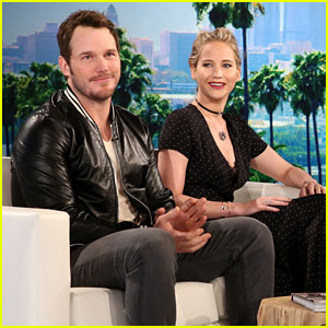 Jennifer Lawrence Tries to Win '5 Second Rule' Against Chris Pratt - Watch Now!