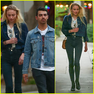 Joe Jonas & Sophie Turner Rock Matching Outfits While Out in LA!
