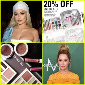 Kylie Jenner & Ashley Tisdale Reveal Cyber Monday Deals For Their Beauty Lines!