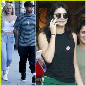 Kendall & Kylie Jenner Make Their Voices Heard on Election Day