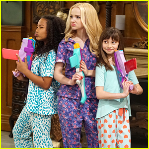 Dove Cameron Has Slumber Party on Set in 'Liv & Maddie: Cali Style'!