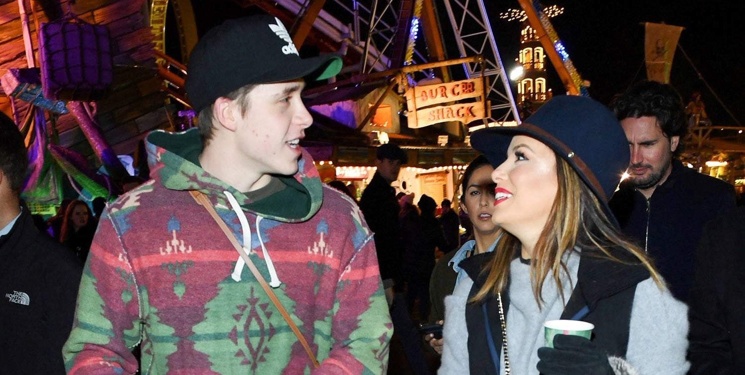 Brooklyn Beckham Hangs Out With His Mom’s Best Friend at Holiday Event!