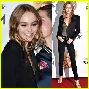 Lily-Rose Depp Hits the Red Carpet for the Paris Premiere of Her Film 'Planetarium'