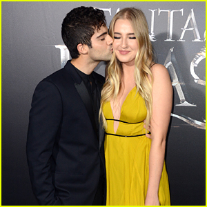 Veronica Dunne & Max Ehrich Are Still Going Strong at 'Fantastic Beasts' Premiere