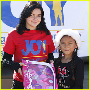 Ariel Winter Gives Back For Holidays at Joy Toy Drive