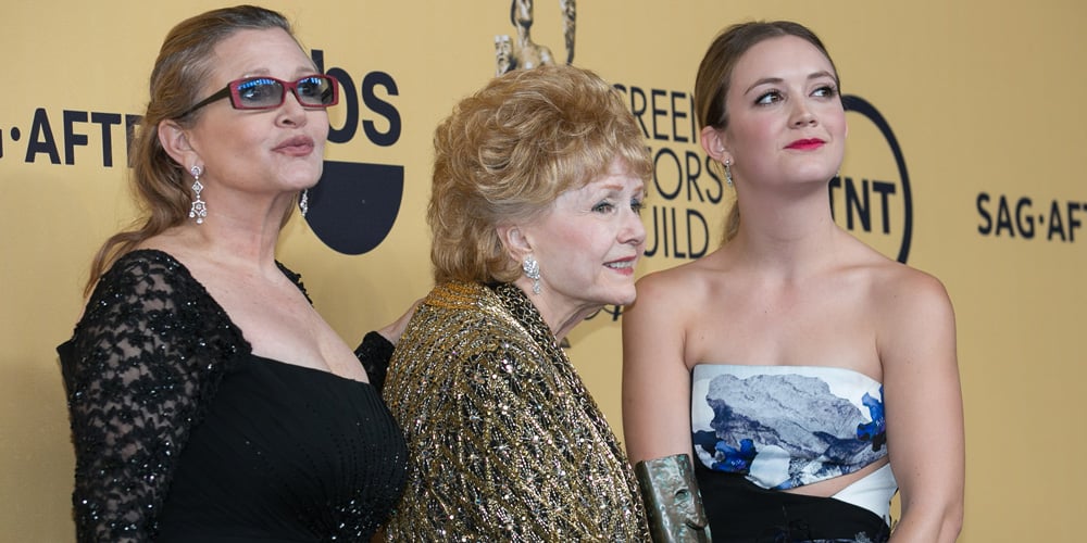 Young Hollywood Sends Prayers To Billie Lourd After Grandmother Debbie Reynolds Dies A Day After Her Mother Carrie Fisher