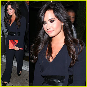 Demi Lovato Steps Out After Receiving First Grammy Nomination!