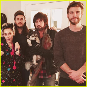 Liam Hemsworth Celebrated the Holidays With Miley Cyrus & Her Family!