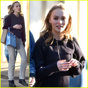 Lily-Rose Depp Is A Checkerboard Chick