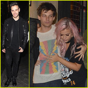 Louis Tomlinson Steps Out With Sister Lottie & Liam Payne After 'Just Hold On' Performance