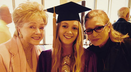 Billie Lourd’s Stepfather Sends His Love After Loss of Her Mother & Grandmother