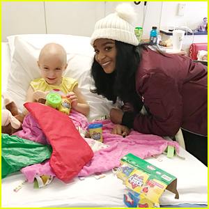 Fifth Harmony's Normani Kordei Sings 'Happy Birthday' To One Special Patient During Holiday Hospital Visit