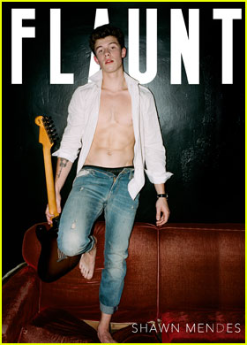 Shawn Mendes Talks Love & Fame For Shirtless 'Flaunt Magazine' Cover Story!