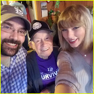 Taylor Swift Meets 96-Year-Old Fan, Grandson Says 'It's a Christmas Miracle!'