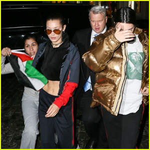 Kendall Jenner & Bella Hadid Have Close Encounter With Fan