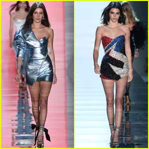 Bella Hadid & Kendall Jenner Strut Their Stuff During 'Alexandre Vauthier' Show