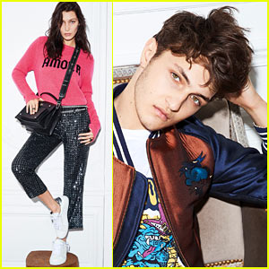Bella & Anwar Hadid Front Zadig & Voltaire's Colorful New Collection!