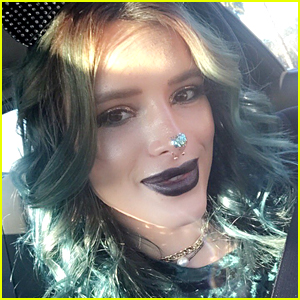 Bella Thorne's Glitter Nose Is the Cutest Thing You'll See All Weekend