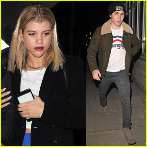 Sofia Richie Joins Brooklyn Beckham For Night Out in London!