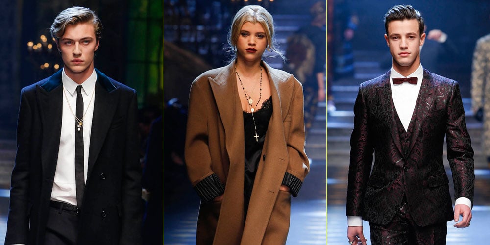 Cameron Dallas Is A Prince In Dolce&Gabbana Milan Fashion Show
