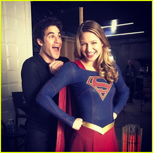 Darren Criss Kicks Off 'Supergirl' Filming