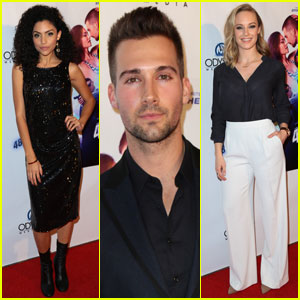 James Maslow & Bianca A. Santos Premiere '48 Hours To Live' in Hollywood