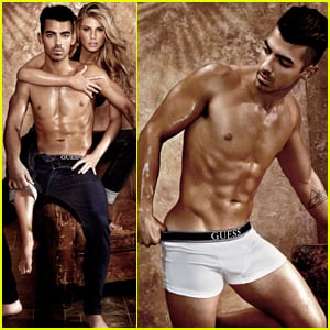 Joe Jonas Bares It All In 'Guess' Underwear Campaign