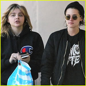 Kristen Stewart & Chloe Moretz Go Shopping Together After Taking Aim at Donald Trump